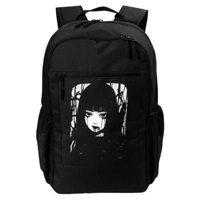 Creepy Japanese Anime Manga Horror Pastel Goth Grunge Daily Commute Backpack