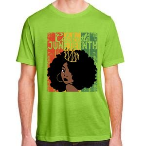 Celebrate Juneteenth African Melanin Blm Black History Gift Adult ChromaSoft Performance T-Shirt