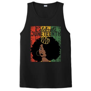 Celebrate Juneteenth African Melanin Blm Black History Gift PosiCharge Competitor Tank