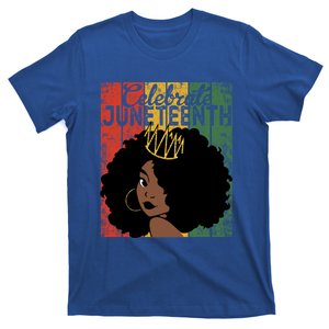 Celebrate Juneteenth African Melanin Blm Black History Gift T-Shirt