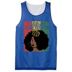 Celebrate Juneteenth African Melanin Blm Black History Gift Mesh Reversible Basketball Jersey Tank