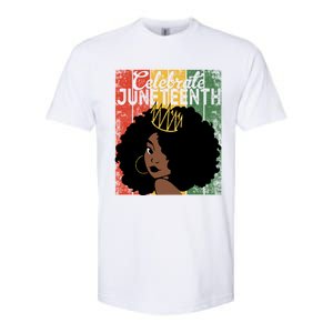 Celebrate Juneteenth African Melanin Blm Black History Gift Softstyle CVC T-Shirt