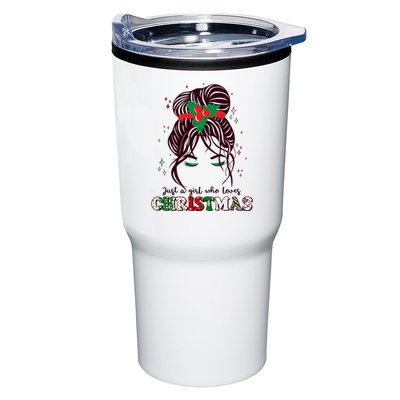 Cute Just A Girl Who Loves Christmas Tumbler