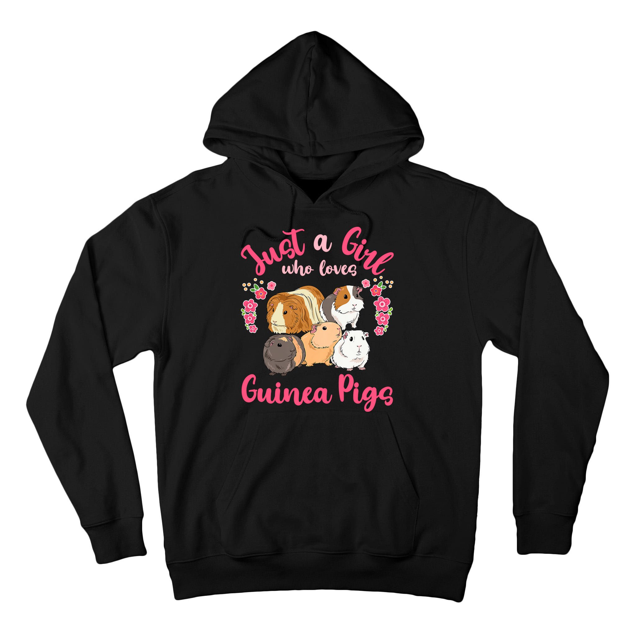 Cute Just A Girrl Who Loves Guinea Pigs Women Tall Hoodie