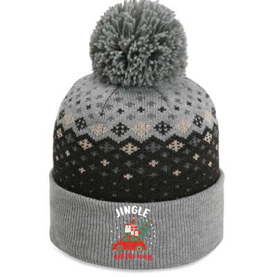 Christmas Jingle All The Way Gift The Baniff Cuffed Pom Beanie