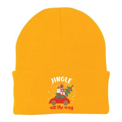 Christmas Jingle All The Way Gift Knit Cap Winter Beanie