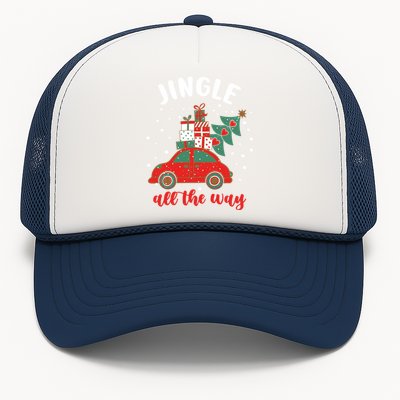 Christmas Jingle All The Way Gift Trucker Hat