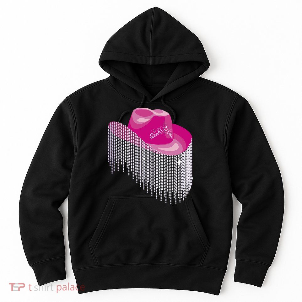 Cowboy Jewel And Glitter Hoodie