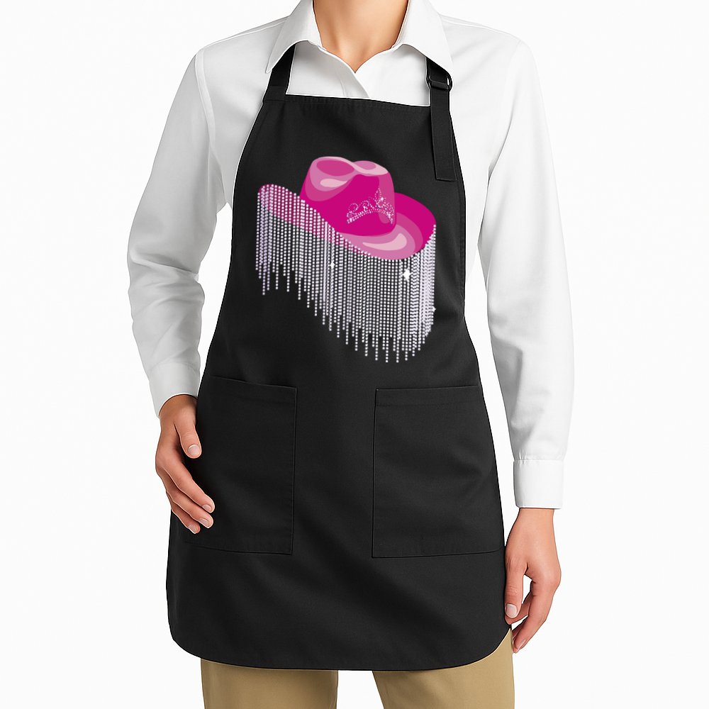 Cowboy Jewel And Glitter Apron