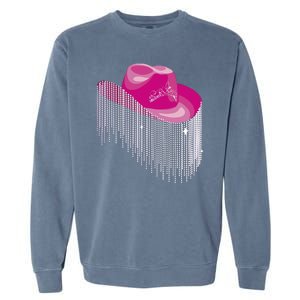 Cowboy Jewel And Glitter Garment-Dyed Sweatshirt