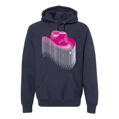 Cowboy Jewel And Glitter Premium Hoodie