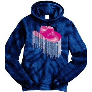 Cowboy Jewel And Glitter Tie Dye Hoodie