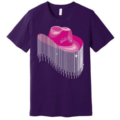 Cowboy Jewel And Glitter Premium T-Shirt