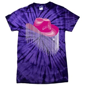 Cowboy Jewel And Glitter Tie-Dye T-Shirt