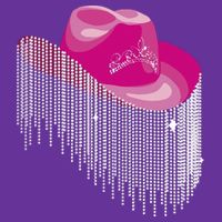 Cowboy Jewel And Glitter Womens T-Shirt