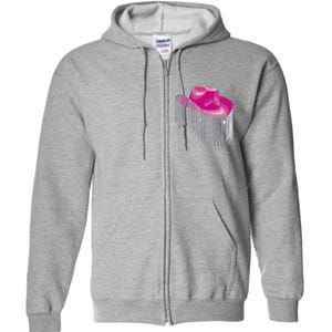 Cowboy Jewel And Glitter Full Zip Hoodie