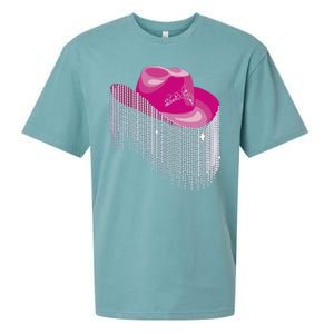 Cowboy Jewel And Glitter Sueded Cloud Jersey T-Shirt