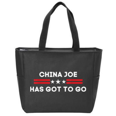 China Joe Anti Biden Political Republican Conservative Zip Tote Bag