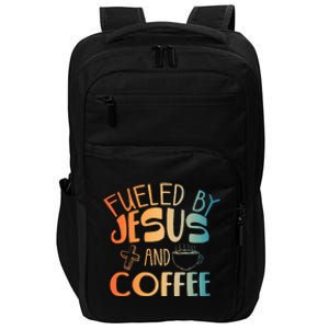 Cool Jesus Art For Christian Jesus Coffee Lover Impact Tech Backpack