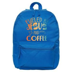 Cool Jesus Art For Christian Jesus Coffee Lover 16 in Basic Backpack