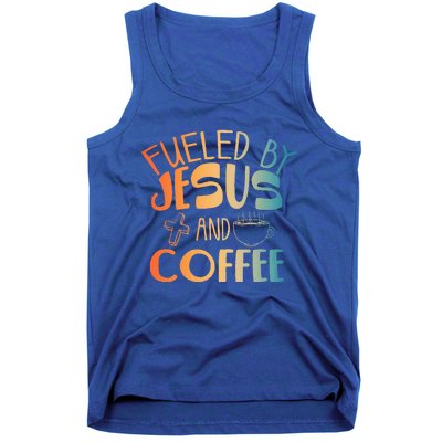 Cool Jesus Art For Christian Jesus Coffee Lover Tank Top