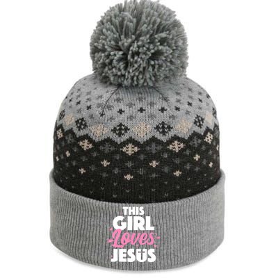 Cool Jesus Art For Girls Jesus Christian Lover The Baniff Cuffed Pom Beanie