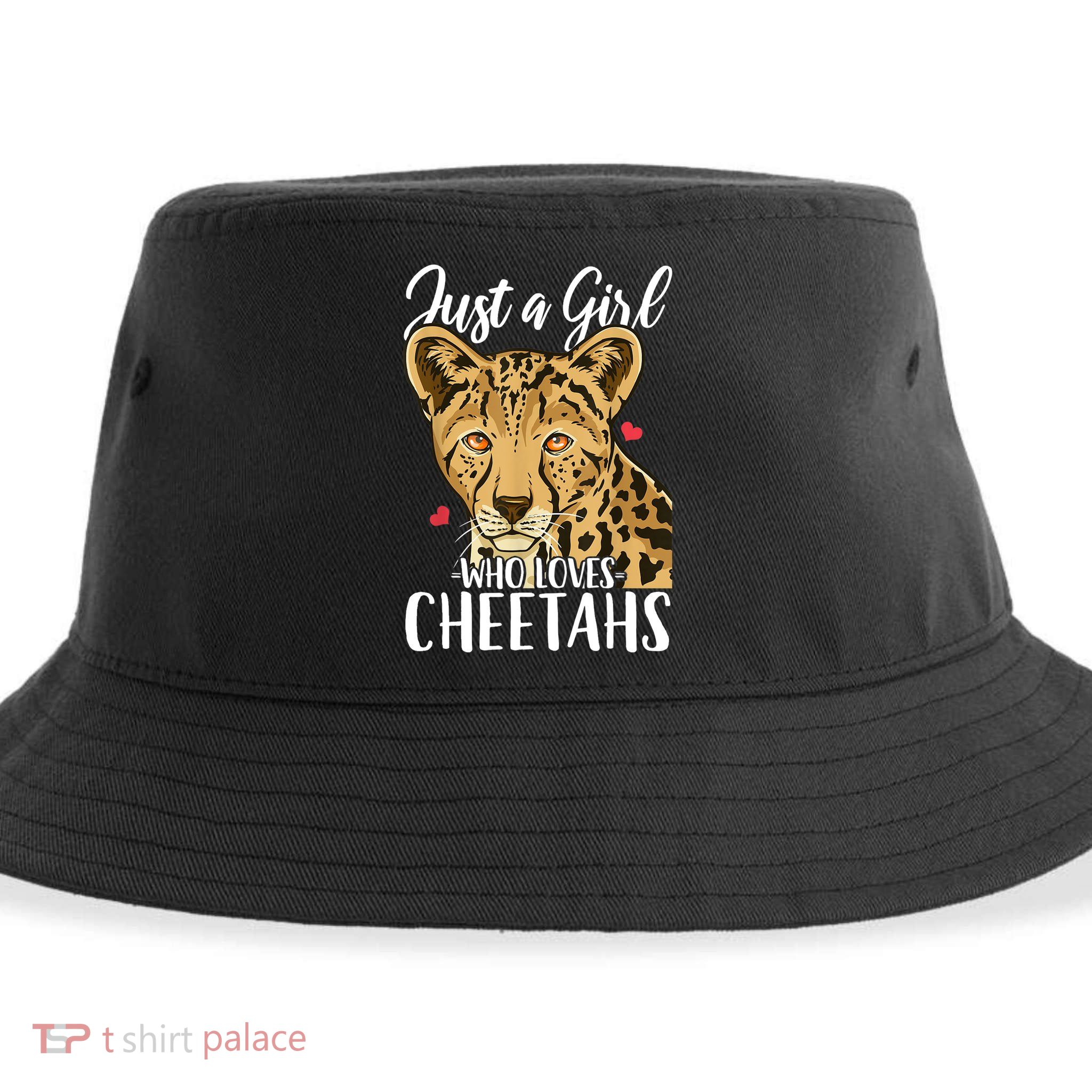 Cheetah Just A Girl Who Loves Cheetahs Cool Gift Sustainable Bucket Hat
