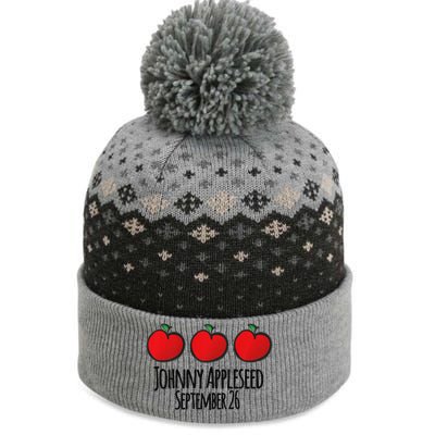 Celebrate Johnny Appleseed September 26 Teachers Preschool Premium The Baniff Cuffed Pom Beanie