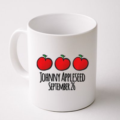 Celebrate Johnny Appleseed September 26 Teachers Preschool Premium Coffee Mug