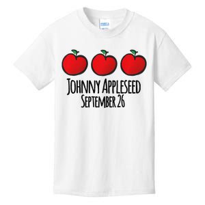 Celebrate Johnny Appleseed September 26 Teachers Preschool Premium Kids T-Shirt