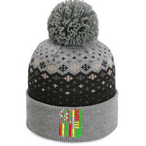 Celebrate Juneteenth Afro Pride Black History Month Gift The Baniff Cuffed Pom Beanie