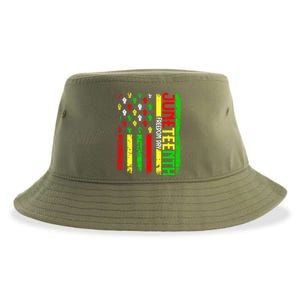 Celebrate Juneteenth Afro Pride Black History Month Gift Sustainable Bucket Hat