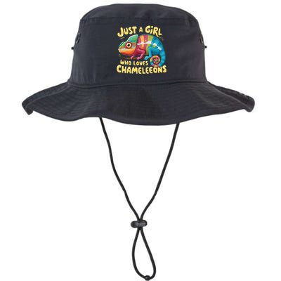 Chameleon Just A Girl Who Loves Chameleons Legacy Cool Fit Booney Bucket Hat