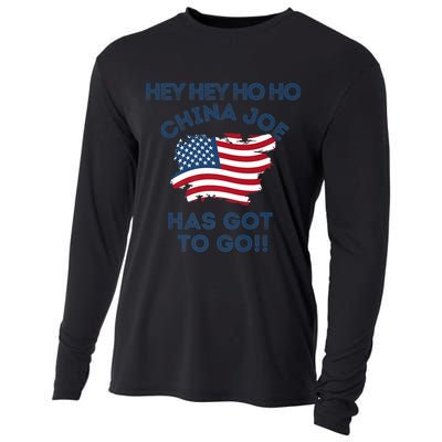 China Joe AntiJoe Biden Premium Cooling Performance Long Sleeve Crew