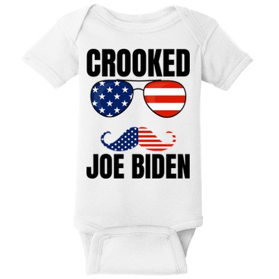 Crooked Joe Biden Trump Quote Called Joe Biden Crooked Baby Bodysuit