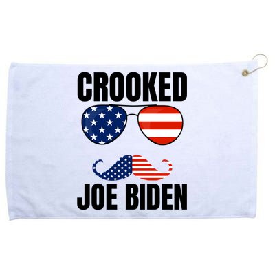 Crooked Joe Biden Trump Quote Called Joe Biden Crooked Grommeted Golf Towel