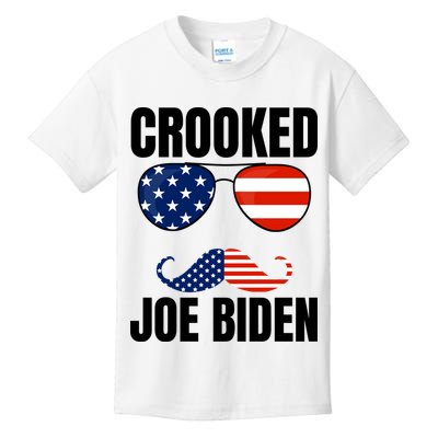 Crooked Joe Biden Trump Quote Called Joe Biden Crooked Kids T-Shirt