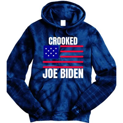 Crooked Joe Biden Trump Quote Called Joe Biden Crooked Tie Dye Hoodie