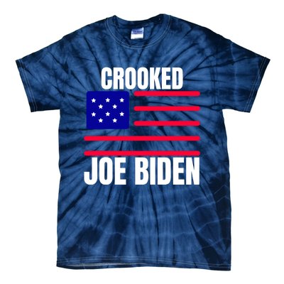 Crooked Joe Biden Trump Quote Called Joe Biden Crooked Tie-Dye T-Shirt