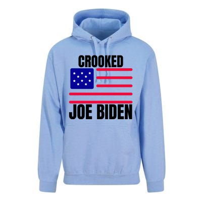 Crooked Joe Biden Trump Quote Called Joe Biden Crooked Unisex Surf Hoodie