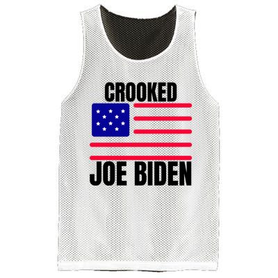 Crooked Joe Biden Trump Quote Called Joe Biden Crooked Mesh Reversible Basketball Jersey Tank