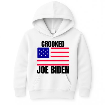 Crooked Joe Biden Trump Quote Called Joe Biden Crooked Kids Hoodie