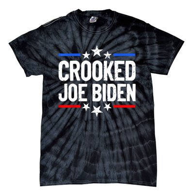 Crooked Joe Biden Confused Anti Biden Tie-Dye T-Shirt