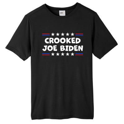 Crooked Joe Biden Confused Anti Biden Tall Fusion ChromaSoft Performance T-Shirt