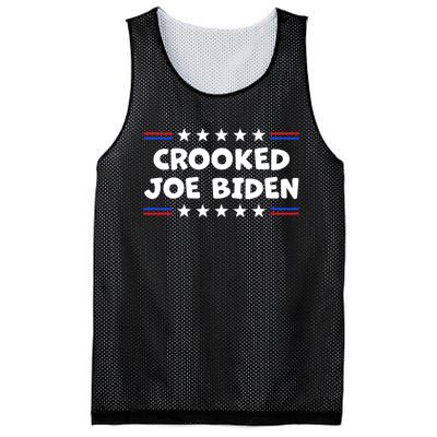 Crooked Joe Biden Confused Anti Biden Mesh Reversible Basketball Jersey Tank