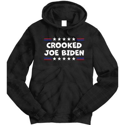 Crooked Joe Biden Confused Anti Biden Tie Dye Hoodie