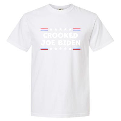 Crooked Joe Biden Confused Anti Biden Garment-Dyed Heavyweight T-Shirt