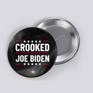 Crooked Joe Biden Confused Anti Biden Button