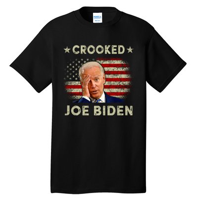 Crooked Joe Biden Trump Quote Called Joe Biden Crooked Tall T-Shirt