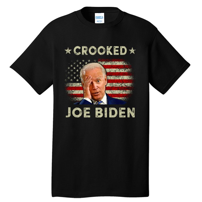 Crooked Joe Biden Trump Quote Called Joe Biden Crooked Tall T-Shirt